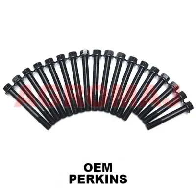 PERKINS комплект болтов головки 403d-15 104.22