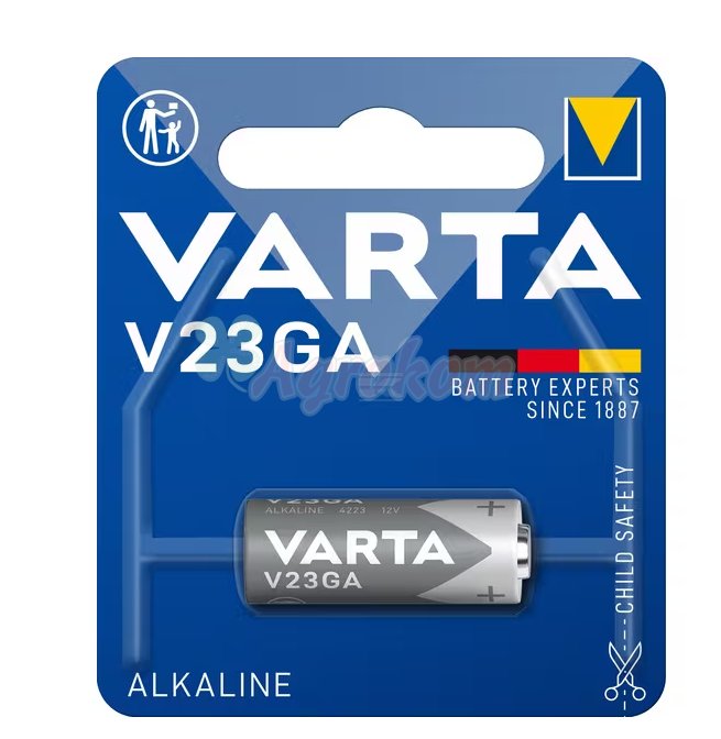 Батарея Varta V23GA 12V (A23) | VT04223 / для пультов дистанционного управления и измерительных приборов