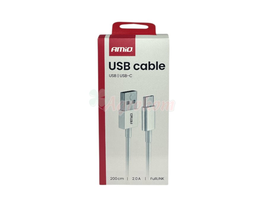 Кабель для зарядки USB-A - USB-C 2A 200 см