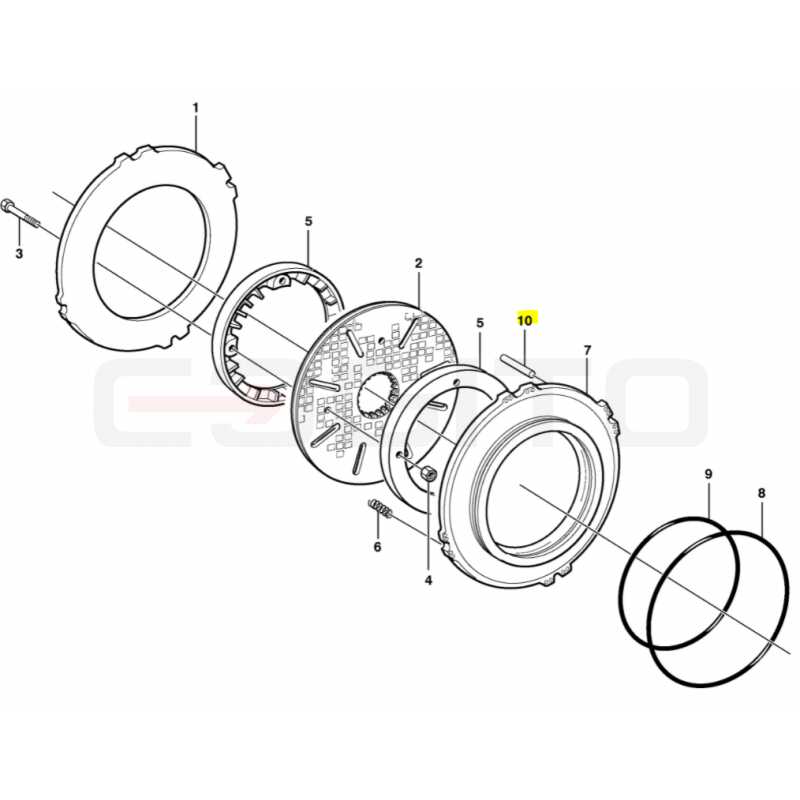 СТОПОРНЫЙ ШТИФТ 10X75, 5 ЗАРЯДНОЕ УСТРОЙСТВО VOLVO