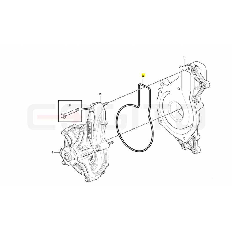 ПОДКЛЮЧЕНИЕ ВОДЯНОГО НАСОСА VOLVO