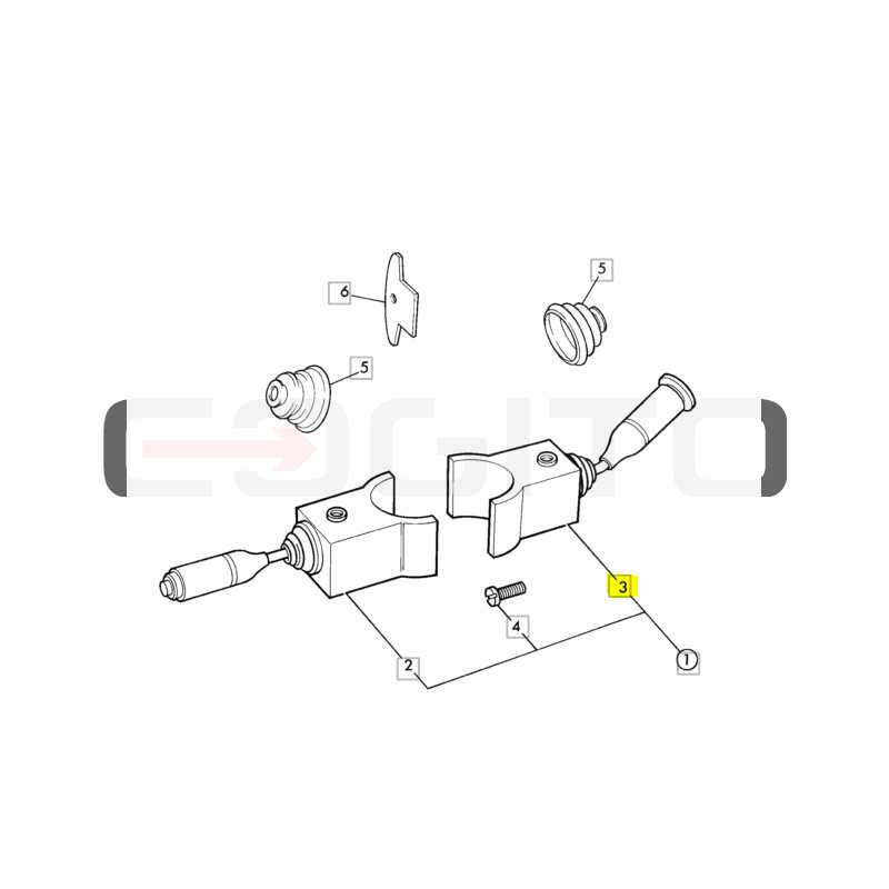 Выключатель света и стеклоочистителя, JCB экскаватор-погрузчик