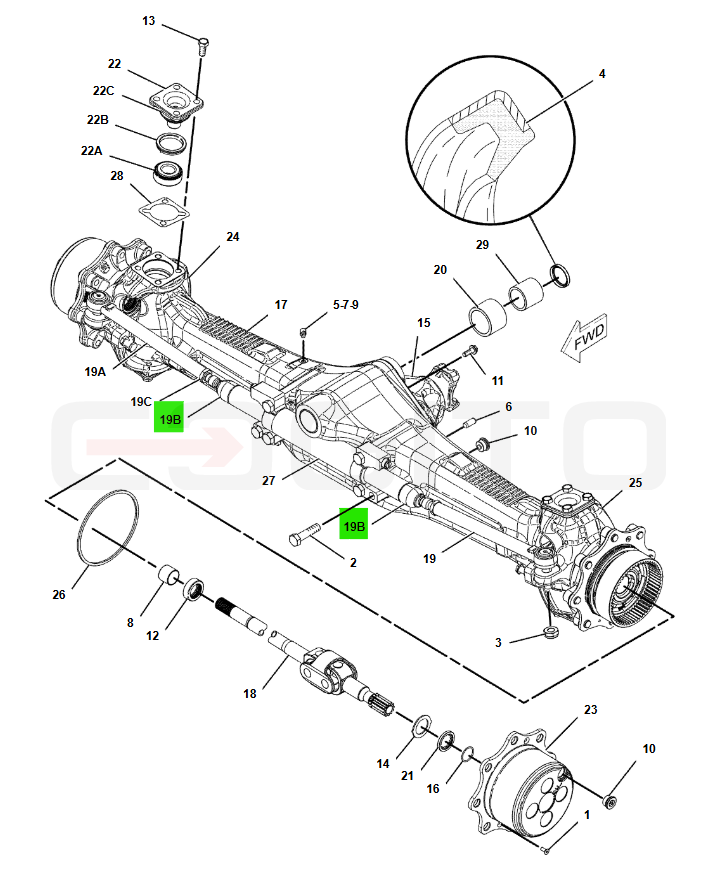 OEM ROTA CAT НАКОНЕЧНИК СТЕРЖНЯ