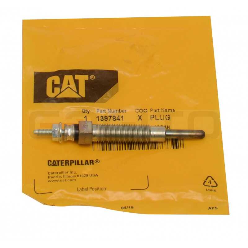 Свеча накаливания CAT оригинал