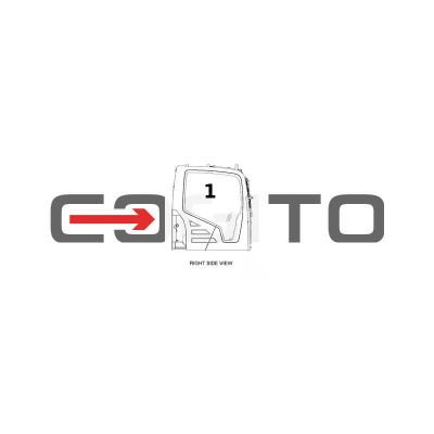 БОКОВОЕ СТЕКЛО ПРАВАЯ СТОРОНА ТРАФАРЕТНАЯ ПЕЧАТЬ МИНИ-ЭКСКАВАТОР/ГУСЕНИЧНЫЙ ЭКСКАВАТОР CATERPILLAR 308C CR 314D CR XL — фото 3