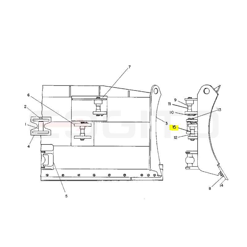 Штифт CVA 38X170 CAT бульдозер