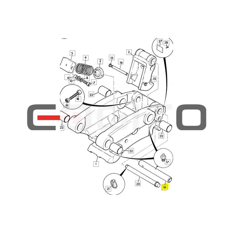 БЫСТРОРАЗЪЕМНЫЙ ШТИФТ CVA / JCB