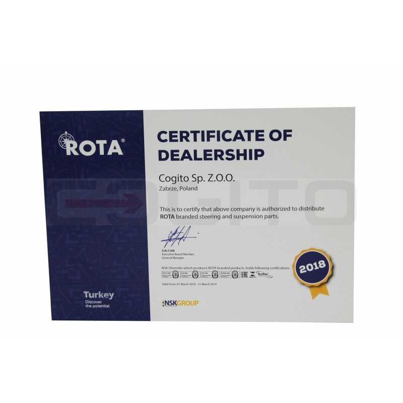 КОНЕЦ ТОРСИОННОЙ ШТАНГИ ROTA