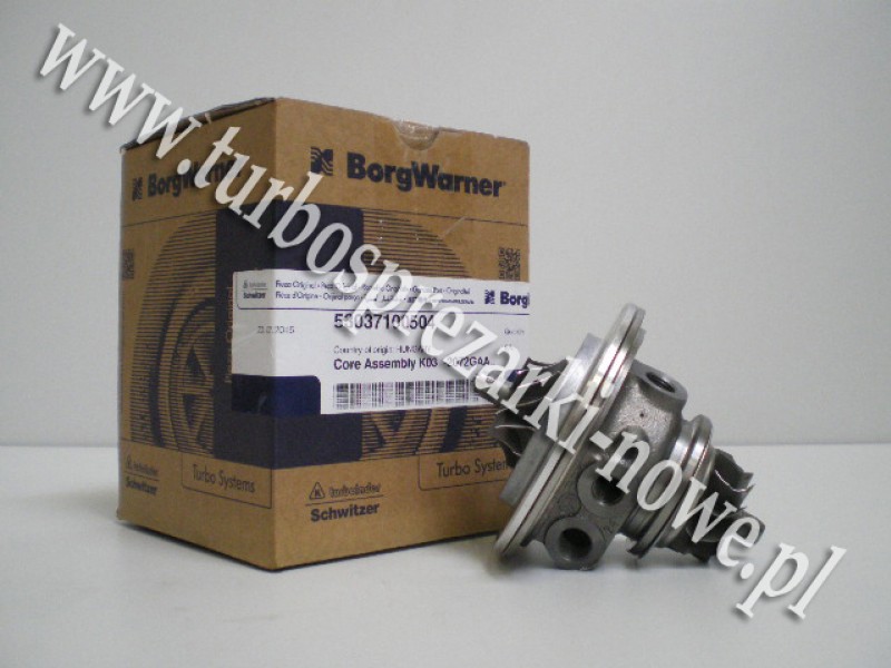 Новое ядро Chra BorgWarner KKK