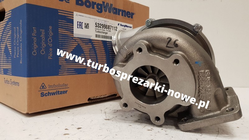 Турбокомпрессор BorgWarner KKK