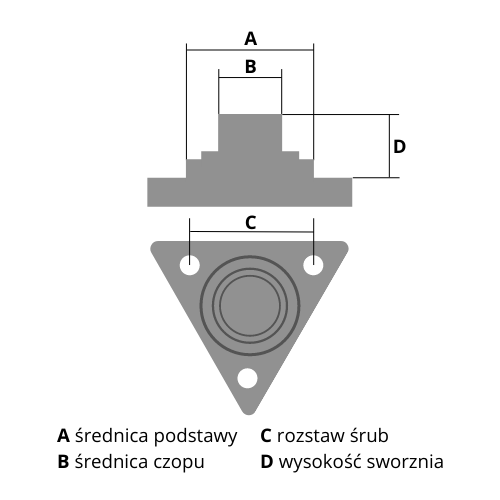 ВЕРХНИЙ ШАРНИРНЫЙ ШАРНИР TEREX FERMEC CARRARO