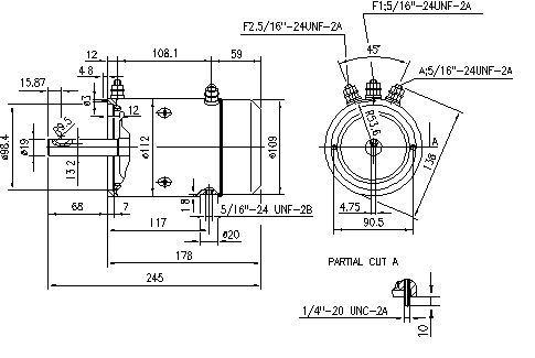 ДВИГАТЕЛЬ ИСКРА 12V 1.5 KW 11.212.797 AMJ4689
