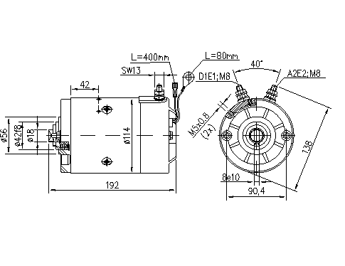 ДВИГАТЕЛЬ ИСКРА 12V 1.6 KW 11.212.684 AMJ5189