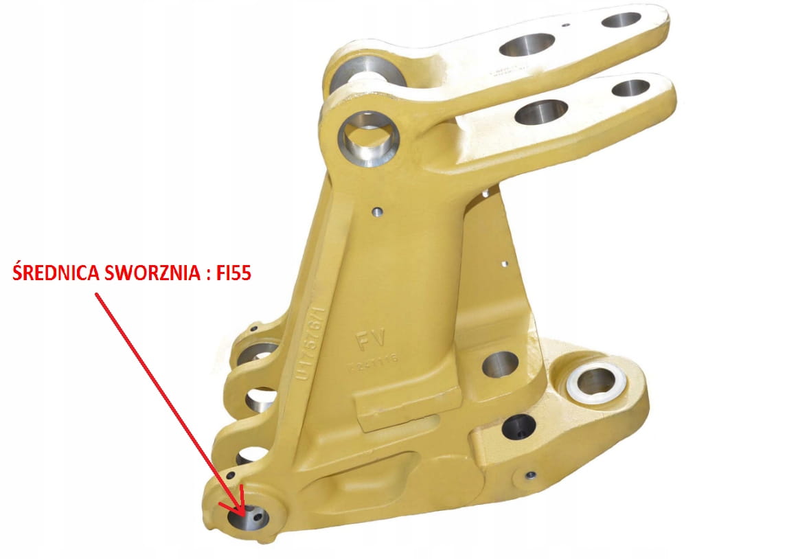 ВТУЛКИ БУЛАВКИ CAT 428C 428D1 КОМПЛЕКТ ЗАДНЕЙ БАБКИ FI55