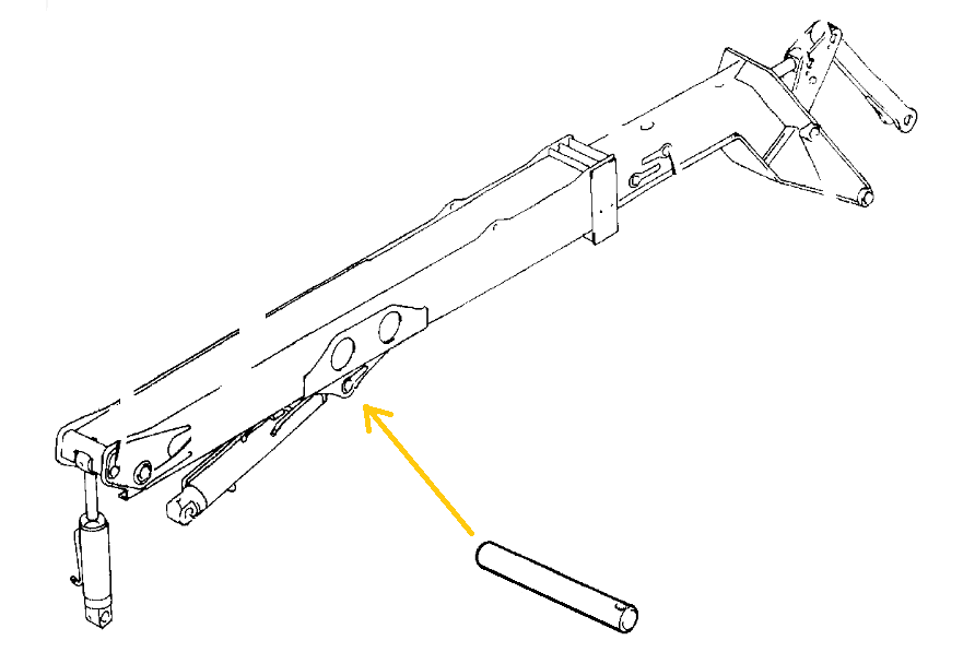 ШТИФТ ПРИВОДА BOOM JCB 530 536 540 541 И ДРУГИЕ
