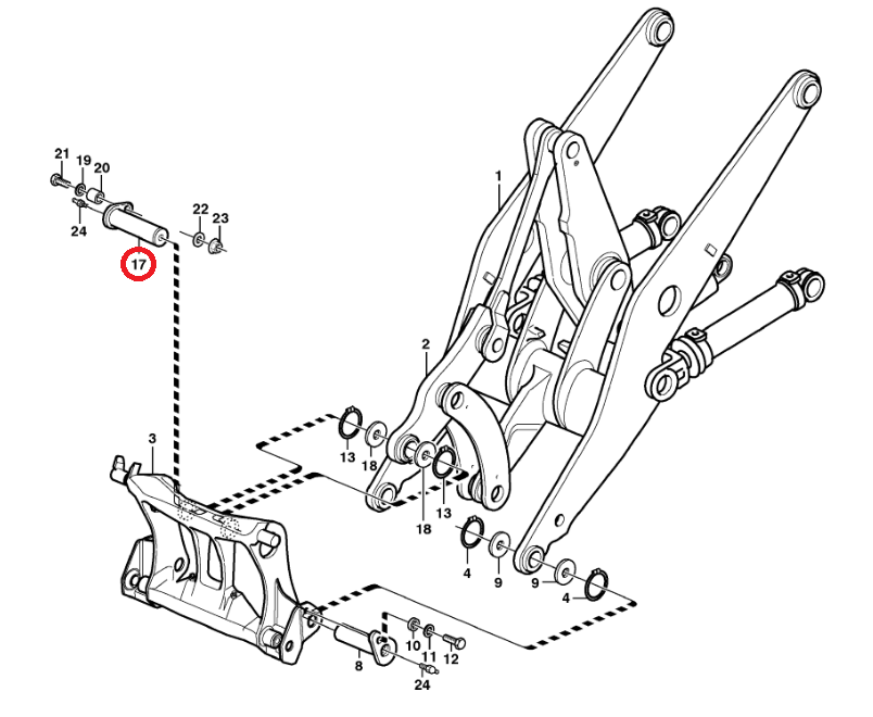 Контактный разъем VOLVO L60 L70 11101699 70x215