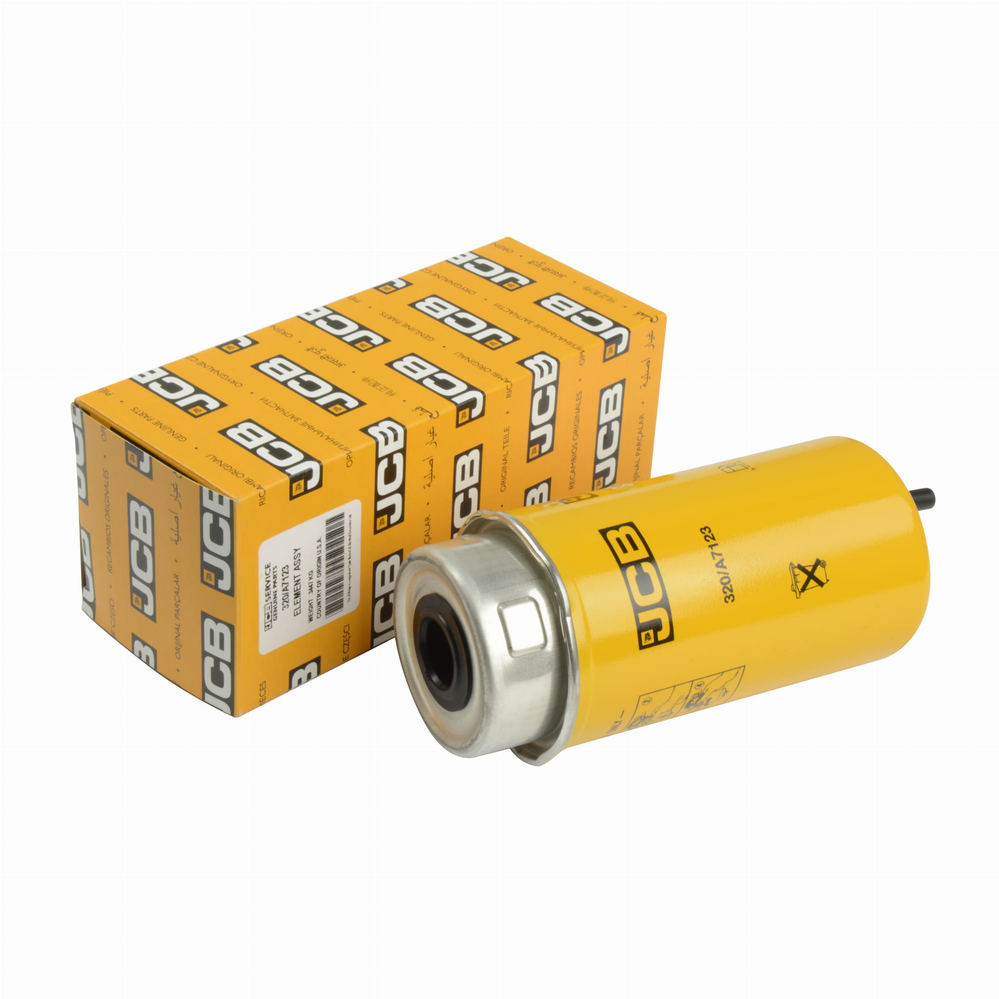 Топливный фильтр сепаратор JCB 3CX 4CX ECOMAX TIER4 320 / A7123 оригинал