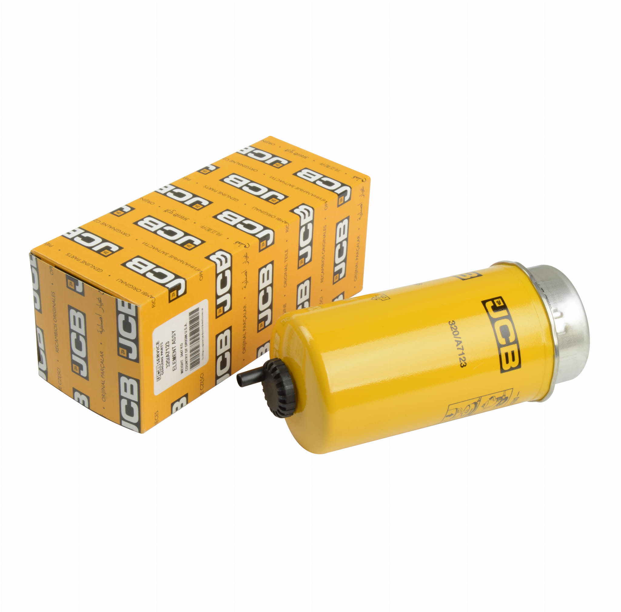 Топливный фильтр сепаратор JCB 3CX 4CX ECOMAX TIER4 320 / A7123 оригинал