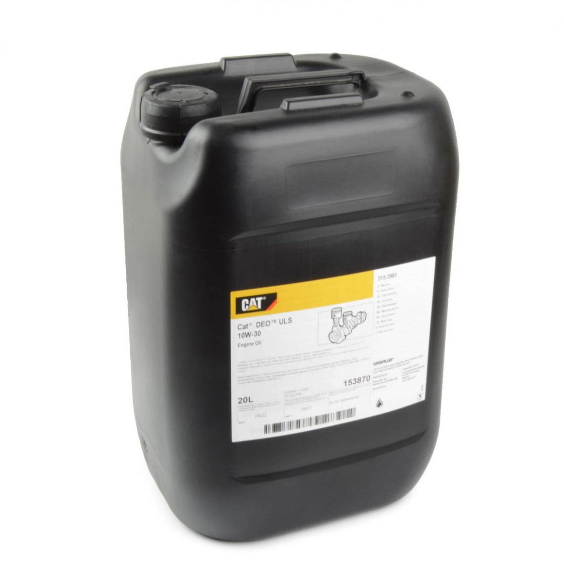 Оригинальное моторное масло CAT Deo ULS 10W-30 (20L) для двигателей с DPF