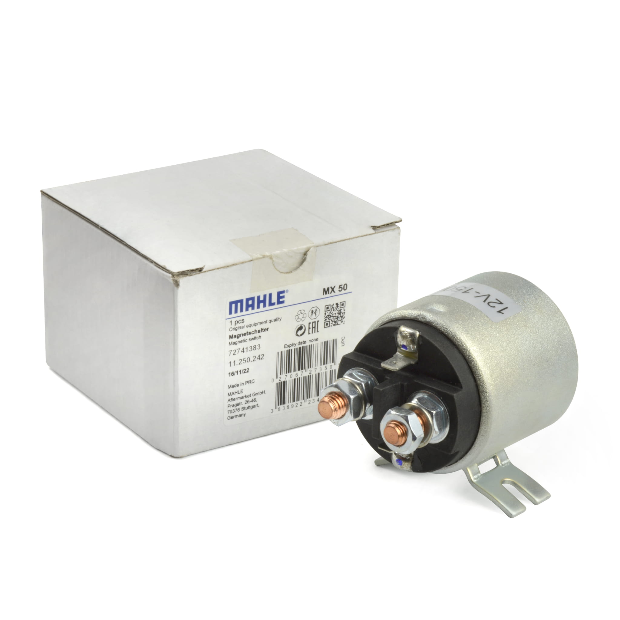 СТАРТОВАЯ КАТУШКА 12V 150A 11.250.242 MAHLE