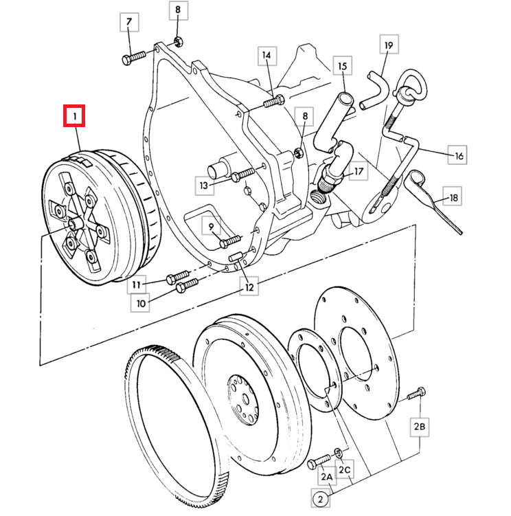 МУФТА JCB 3CX 4CX