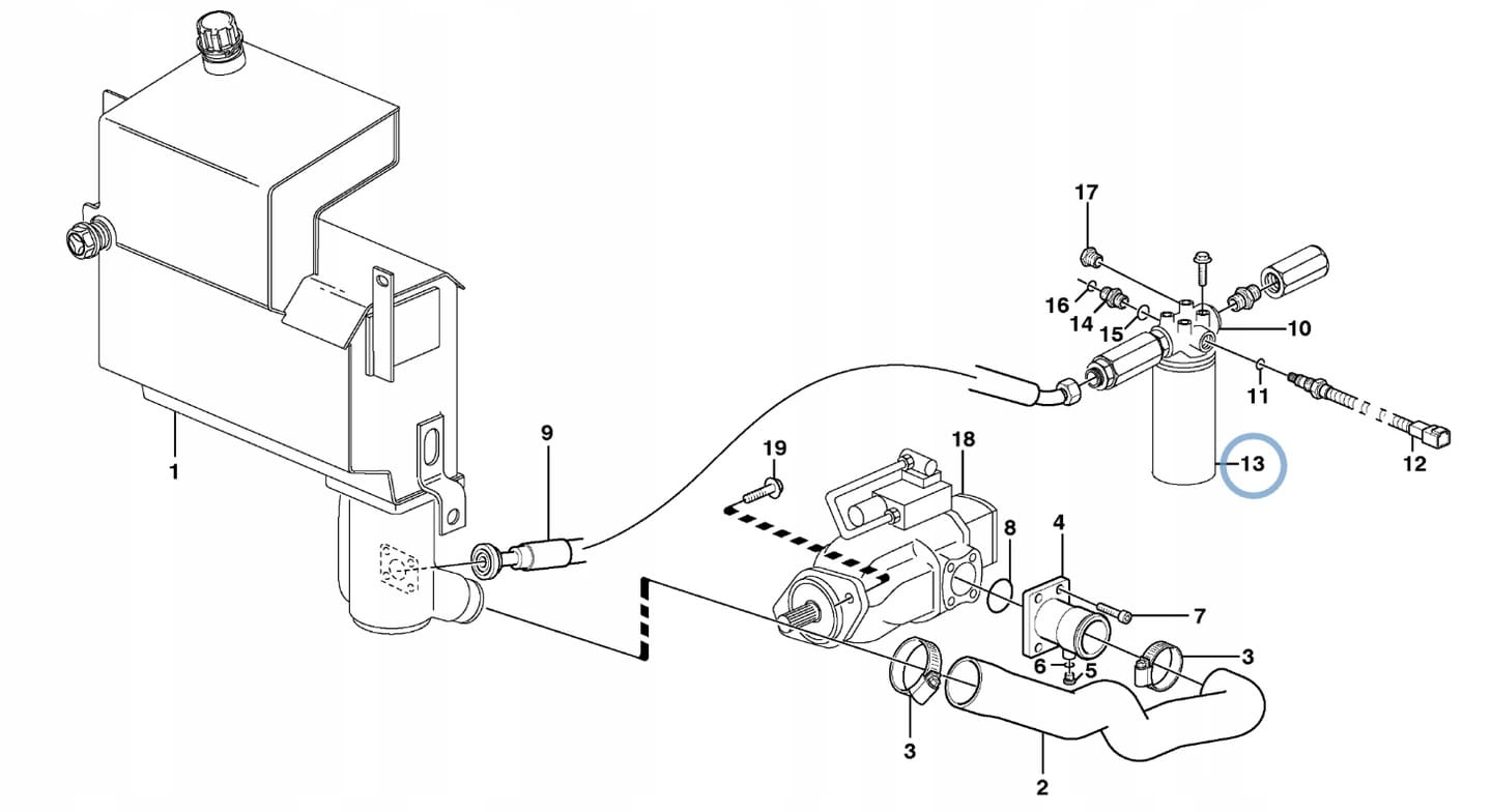 ГИДРАВЛИЧЕСКИЙ ФИЛЬТР VOLVO 11037868 51730