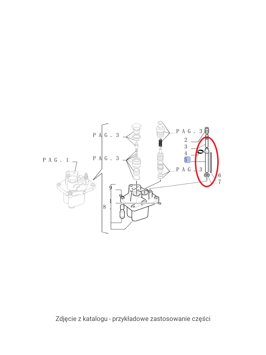 Гидравлический подъемник New Holland CNH 5149745
