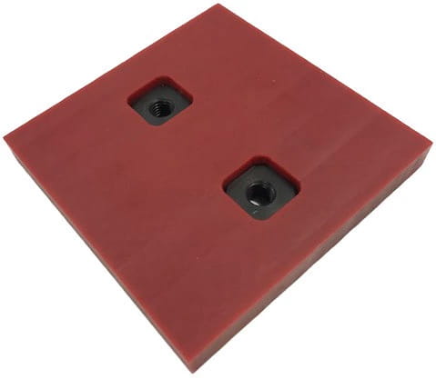 Рычаг скольжения сзади CATERPILLAR 428 110X110X15 9R8235 1873826 вставки M12 !