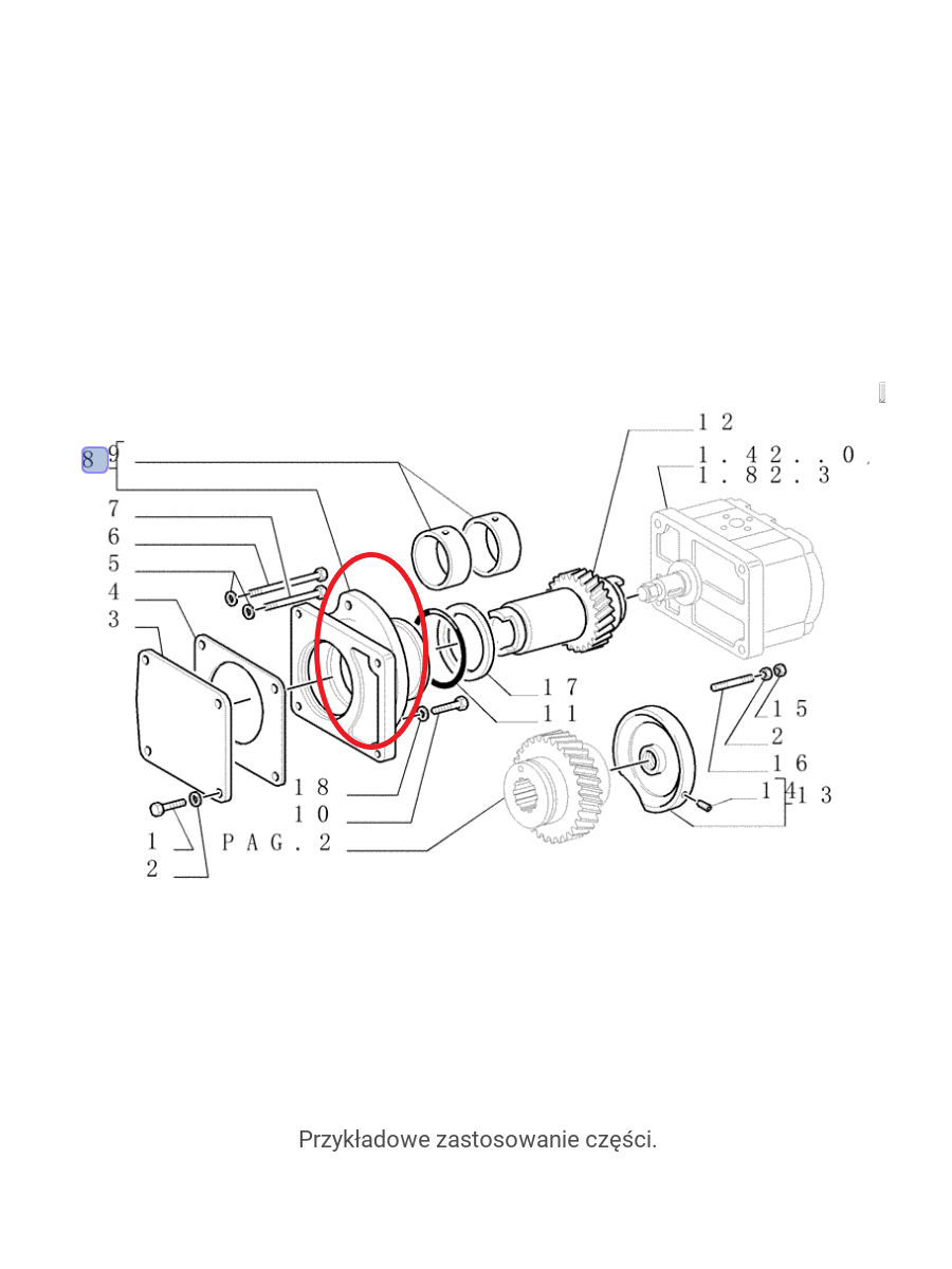 Гидравлическая помпа New Holland CNH 4767038