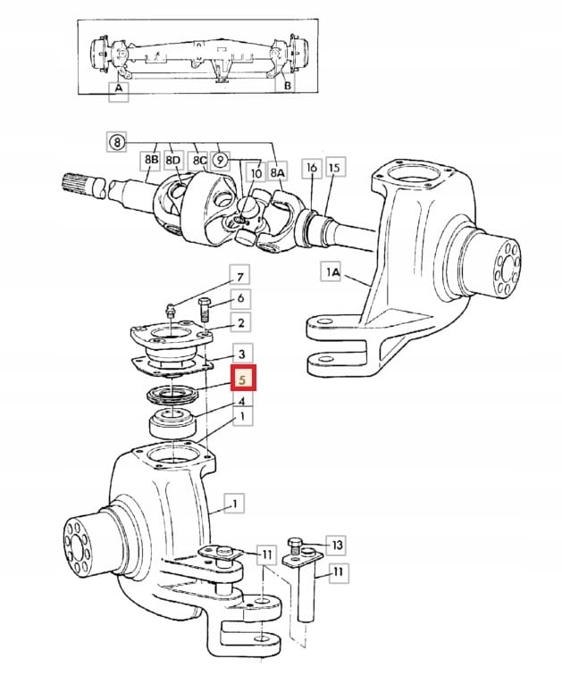 УПЛОТНЕНИЕ КРОССОВЕРА КОЛЕСА JCB 3CX
