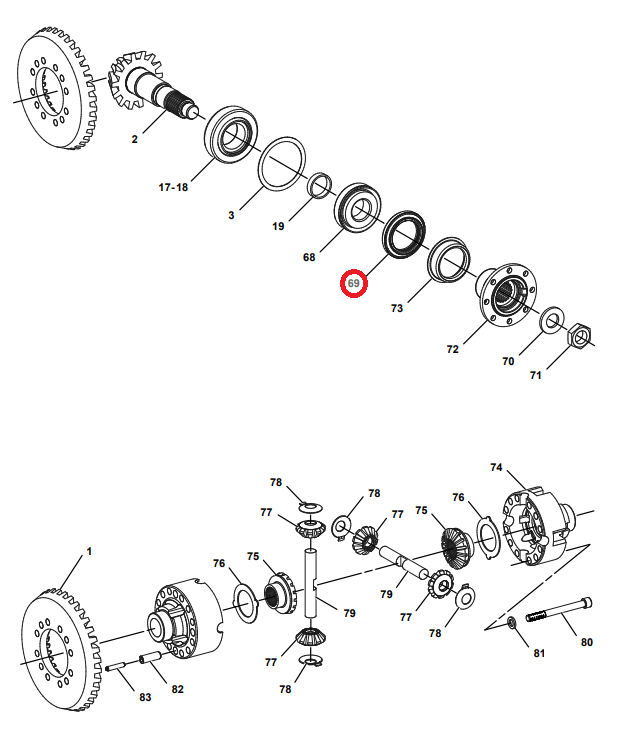 Герметик моста CAT M312 M313C