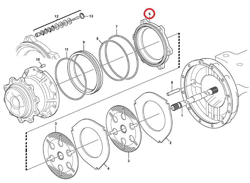 ПОРШЕНЬ ТОРМОЗНОЙ ЦИЛИНДР VOLVO BL61 BL71