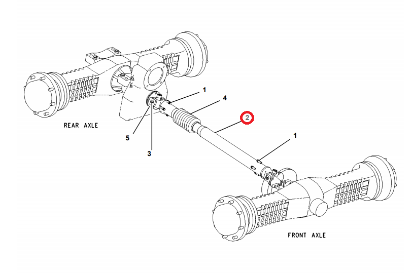 ПРИВОДНОЙ ВАЛ CAT 906 1420274