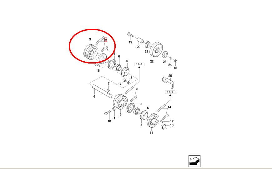РЕМЕНЬ ПРОМЕЖУТОЧНЫЙ ПРИВОД ДВИГАТЕЛЬ TC59 NEW HOLLAND 84021588