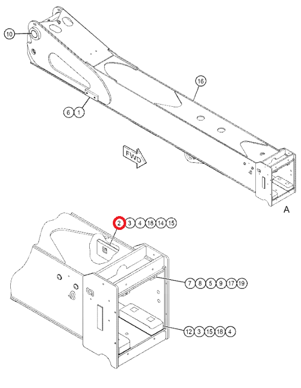 CAT TH337C TH417C 3237244