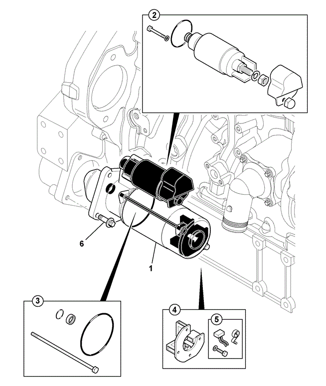СТАРТЕР 12V 4.2 KW ДЛЯ 3CX 4CX ДВИГАТЕЛЕЙ JCB OEM