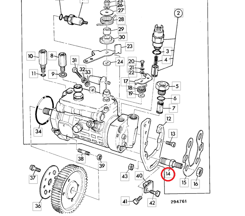 РЕДУКТОР ТОПЛИВА JCB 17/108701