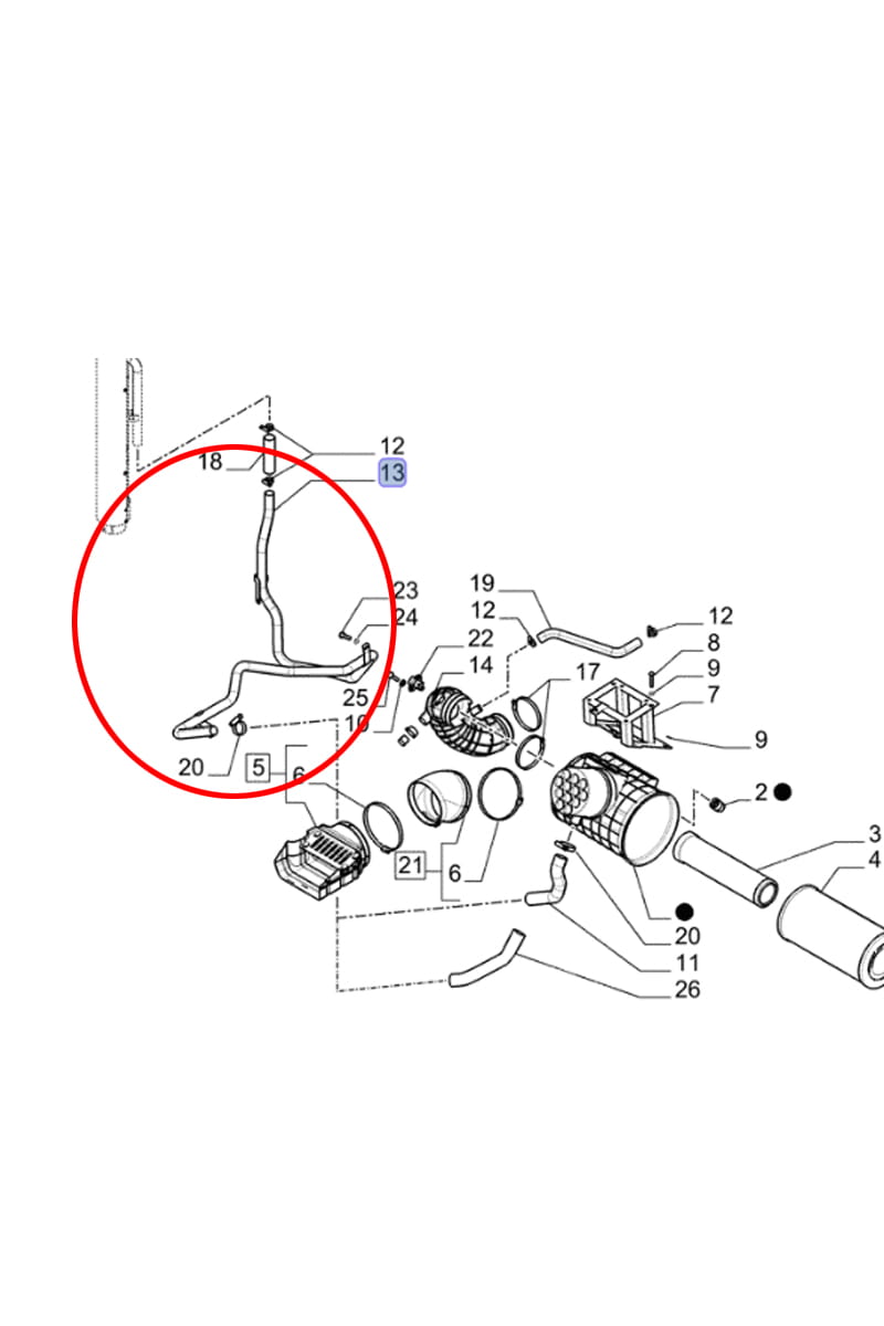 КОНДИЦИОНЕР NEW HOLLAND CNH 84270337-84319357