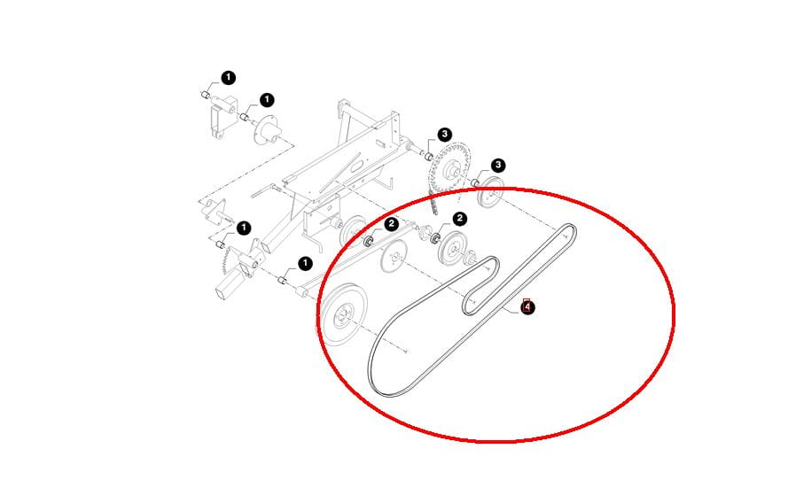 ПОЯС МОТОВИДЦА NEW HOLLAND CASE 80921330