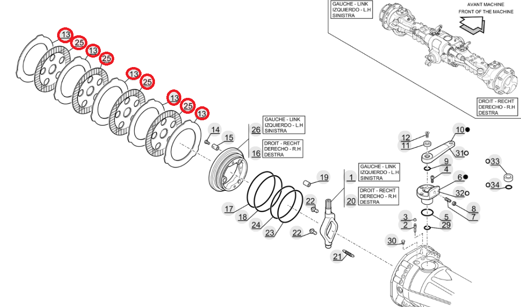ТОРМОЗНЫЕ ДИСКИ MANITOU 786594 53017592