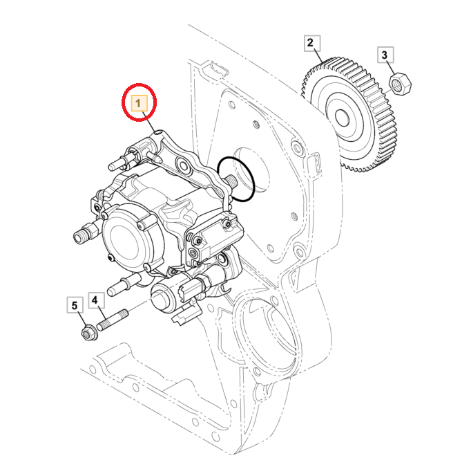 Помпа для стирки DELPHI JCB 3CX 4CX 320/06825