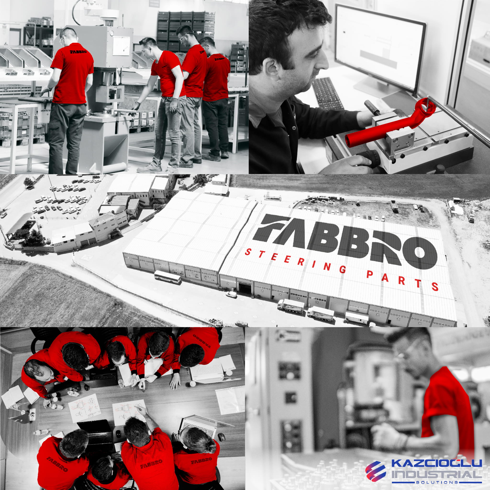 РУЛЕВАЯ ТЯГА ЛЕВАЯ CAT 416B 426B 428B FABBRO