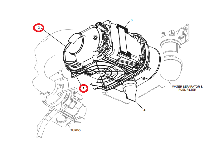 ВОЗДУШНЫЕ ФИЛЬТРЫ KPL CAT 420F 422F 434F 3466688