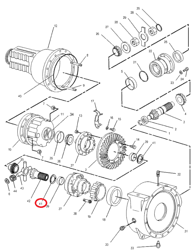 ШАЙБА ДИФФЕРЕНЦИАЛА CAT 428 9R2490
