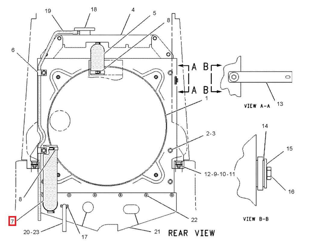 ШЛАНГ РАДИАТОРА CAT 416C 426C 428C 1129920 ORIG
