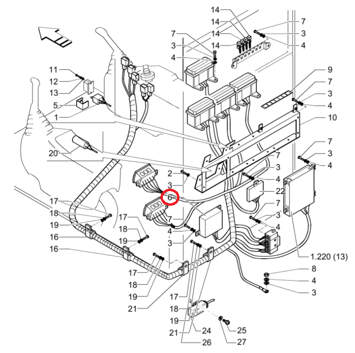Чехол OBUDOWA STEROWNIK CASE WX120 WX90 71437229