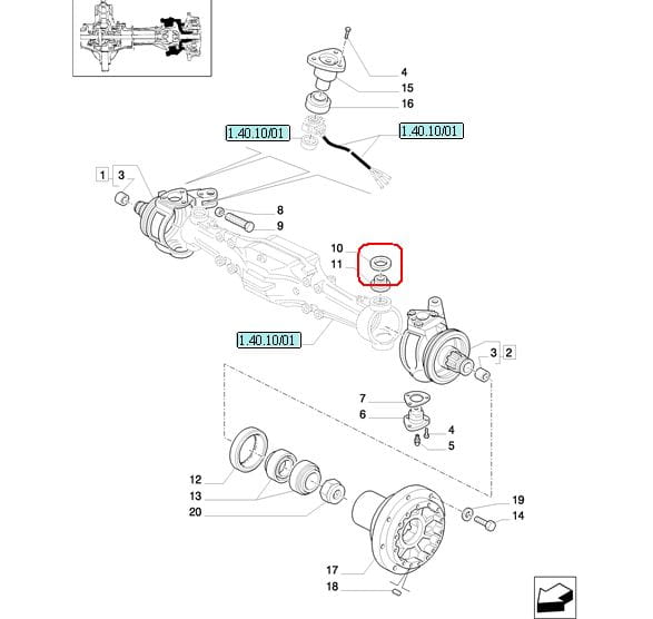 ОТПРАВИТЕЛЬ ОБРАТНОГО ПИСЬМА NEW HOLLAND CASE 5121907