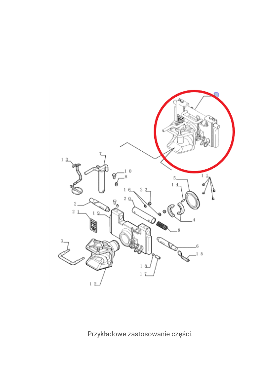 Полный комплект для LM New Holland CNH 87556707