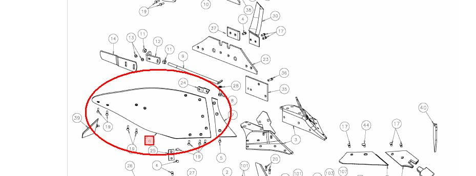 ODKŁADNIA Kverneland 18-ПУЛЬСНЫЕ СХЕМЫ KK073286 - KK07328694