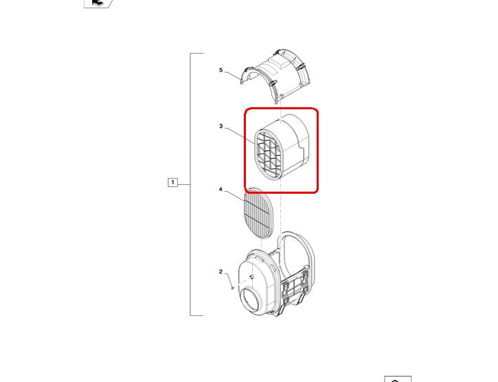 ВНЕШНИЙ СВЕТОФИЛЬТР NEW HOLLAND CASE 87356545